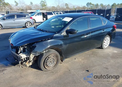 2016 Nissan Sentra S from USA, damaged, VIN 3N1AB7AP7GL684161